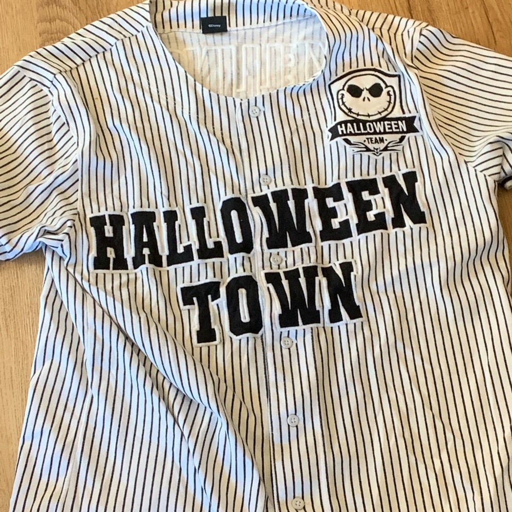 Nightmare before Christmas baseball shirt